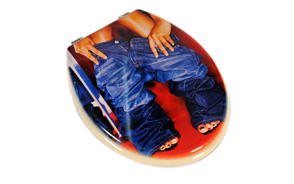 Novelty Toilet Seat WC Printed Novelty Funky Pattern Fabulous Crazy